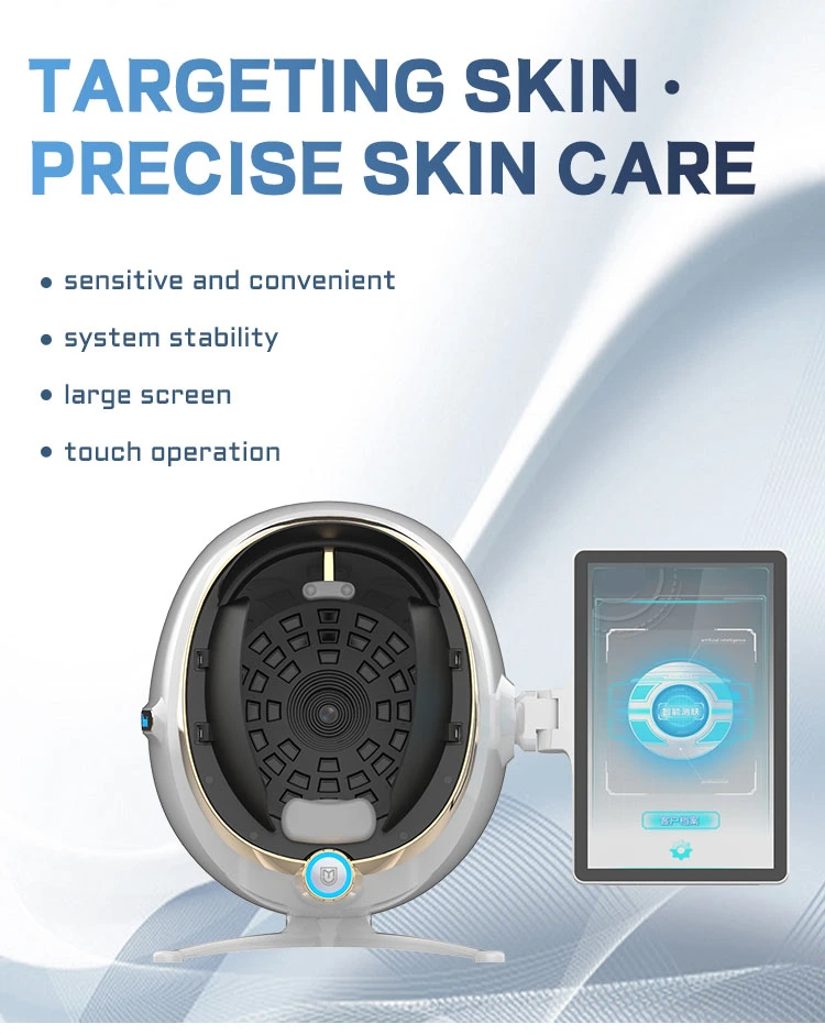 HD Camera Facial Analyzer Skin Testing Scanner Analysis Machine with 20 Megapixel 3D Magic Mirror