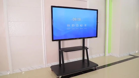 Quadro branco interativo digital eletrônico com tela sensível ao toque de 110 polegadas quadro inteligente para reuniões